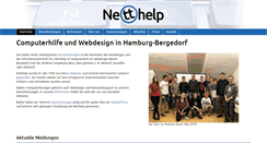 Desktop Screenshot of netthelp.de