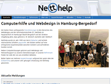 Tablet Screenshot of netthelp.de